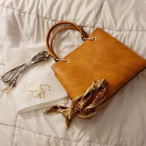 BRAND NEW faux leather bag